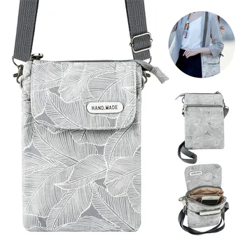 Высококачественная модная женская маленькая сумка через плечо, кошелек, многофункциональный чехол для мобильного телефона, сумки большой емкости