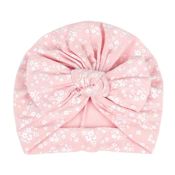 Широкая повязка на голову с милым цветочным принтом и бантом для девочек и подростков - Модные аксессуары для волос для стильных нарядов