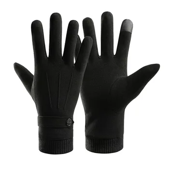 Зимние Теплые перчатки для мужчин И женщин, Ветрозащитные Перчатки, Дышащие перчатки с сенсорным экраном, Спортивные перчатки для верховой езды, Лыжные перчатки для защиты от холода