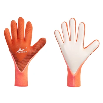 Футбольная перчатка для вратаря, футбольная перчатка с поддержкой пальцев, вратарская перчатка, 5 размеров