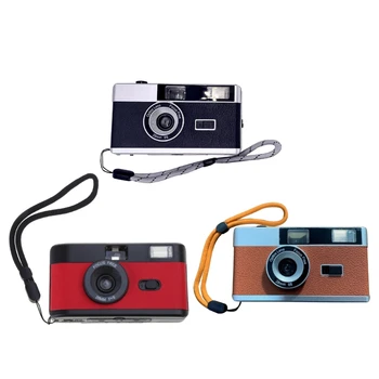 Ретро-35-мм пленочная камера с искусством аналоговой фотографии Dropship
