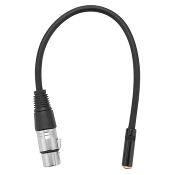 0. Подключите 3-контактный разъем Xlr к 3,5 мм Trs 1/8-дюймовый разъем для стереозвука, кабель микрофона