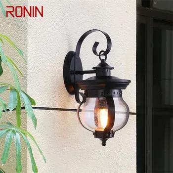· Настенный светильник RONIN Outdoor в стиле ретро, классические бра, водонепроницаемая светодиодная лампа IP65 для дома, виллы на крыльце