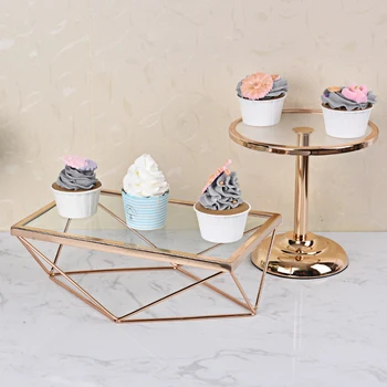 Подставки для торта в европейском стиле, декоративные металлические подставки для торта, подставка для десерта, украшение для дома, небольшая подставка для дисплея