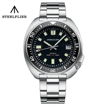 Официальные механические часы STEELFLIER SF770 Abalone NH35 с керамическим безелем Super C3 BGW9, светящиеся, водонепроницаемые, на 20 бар, роскошные часы