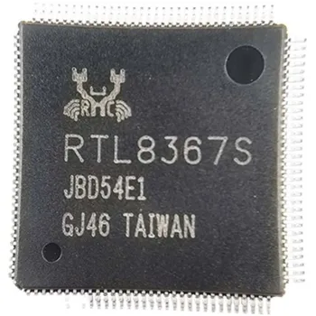 НОВЫЙ чип RTL8367S-CG LQFP128 RTL8367S с гигабитным коммутатором, оригинальный