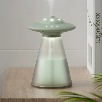 Перезаряжаемый Портативный аромат духов 800 МЛ Cute UFO USB-увлажнитель воздуха, диффузор эфирного масла, рассеиватель тумана для автомобиля, домашних растений