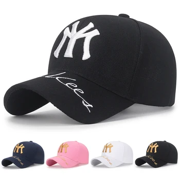 Женская хлопковая бейсболка с вышитыми буквами, Мужская Уличная кепка в стиле Хип-хоп, Ретро, Регулируемые кепки, бейсболка для спортивной рыбалки, Солнцезащитная шляпа