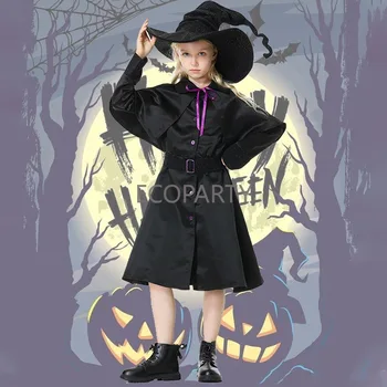 2023 Новый осенний Хэллоуин, Детский костюм фокусника для макияжа, костюм фокусника для косплея, набор костюмов для косплея для девочек