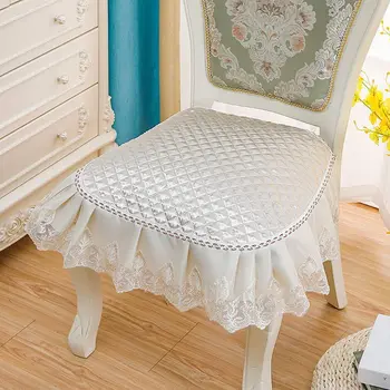 Домашний нескользящий коврик для сиденья в европейском классическом стиле, подушка для декора обеденного стула в гостиной, Универсальная высококачественная подушка для стула Four Seasons