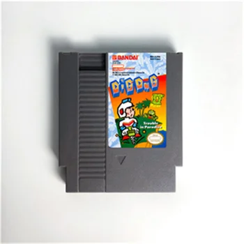 Dig Dig II-игровая корзина Trouble in Paradise для консоли NES на 72 пина