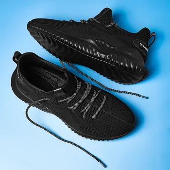 Мужские кроссовки Для бега, удобная спортивная обувь, мужские Трендовые Легкие Теннисные туфли для ходьбы, Мужские Кроссовки, Дышащие Zapatilla