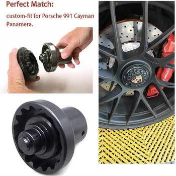 Инструмент для снятия Гнезда для Гайки Центрального Стопорного Колеса Porsche 991 Cayman Panamera 3/4
