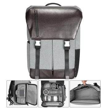 Рюкзак для камеры Neewer, водонепроницаемый чехол для камеры, водонепроницаемая сумка IPX5, боковой доступ большой емкости С 15,6-дюймовым отделением для ноутбука