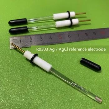 Электрод сравнения из хлорида серебра. Электрод сравнения R0303 Ag / AgCl. Съемный и заполненный жидкостью.