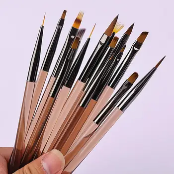 Ручка для маникюра Премиум-класса с удобной рукояткой, Многофункциональная Ручка для рисования ногтей, Инструменты для маникюра