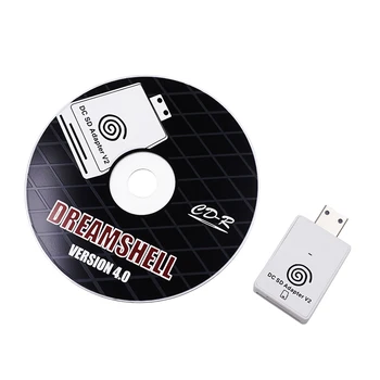 DC SD TF Card Adapter Reader V2 для SEGA Dreamcast и CD с загрузчиком DreamShell