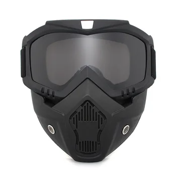 Мотоциклетные очки для бега, спортивная езда, ветровое зеркало, защитные очки для верховой езды, тактический шлем, подходящий для Harley universaliz