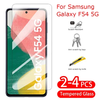 Для Samsung Galaxy F54 5G Защитная пленка из закаленного Стекла 9H Full Cover Screen Flim Front HD 10D Flim Для Samsung Galaxy F54 5G