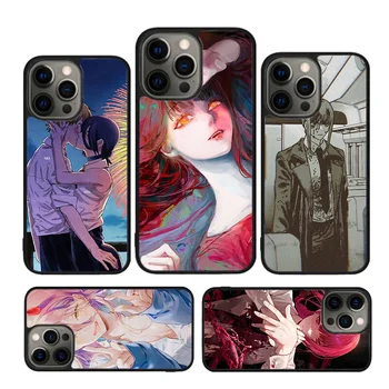 Аниме Chainsaw Man girl Чехол Для iPhone 15 SE 2020 XR X XS Max 6S 7 8 Plus 12 13 Mini 11 12 13 14 Pro Max Чехол-Бампер
