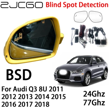 ZJCGO BSD Радарная Система Предупреждения Об Обнаружении Слепых зон Предупреждение о Безопасности Вождения для Audi Q3 8U 2011 2012 2013 2014 2015 2016 2017 2018