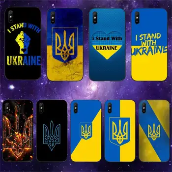 Чехол Для телефона с Флагом Украины Xiaomi9 10 11PRO LITE Redmi NOTE7 8 9 10A PRO K40 Poco3 Shell