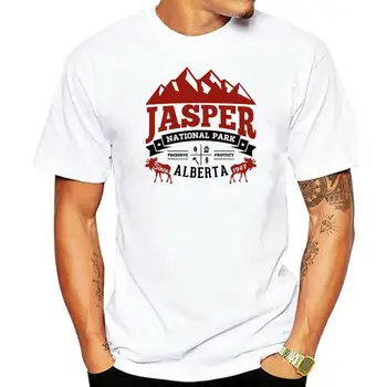 Винтажная футболка Jasper из 100% хлопка белого цвета