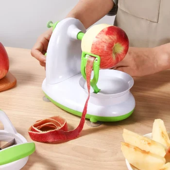 Ручная автоматическая овощечистка Apple Artifact, многофункциональная очистительная машина для фруктов, артефакт для очистки яблок от кожуры