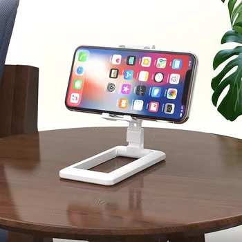 Складной держатель для мобильного телефона и планшета, Регулируемая настольная подставка для штатива, подставка для стола для Iphone Samsung Ipad