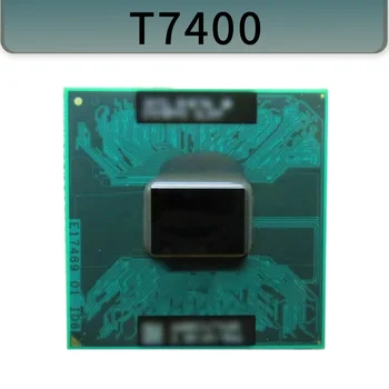 Core T7400 CPU ноутбук процессор 4M Кэш 2,167 ГГц Ноутбук Socket M поддержка чипсета PM65 HM65