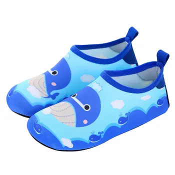 Детская пляжная водная обувь, быстросохнущие кроссовки для водных видов спорта, нескользящие носки для йоги босиком, Обувь для дайвинга для мальчиков и девочек, обувь для плавания вброд.