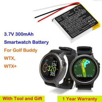 Аккумулятор для умных часов Cameron Sino 300mAh AEE582525 для Golf Buddy WTX, WTX +