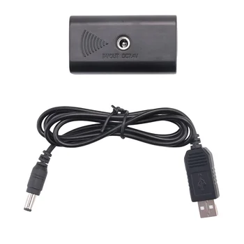 Соединитель постоянного тока, фиктивный аккумулятор + USB-кабель 5 В для Sony NP F550 F570 F770 F750 F970 F990 с USB-кабелем
