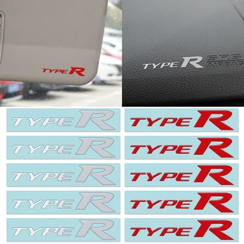 Автомобильный Стайлинг 3D TYPER TYPE R Racing Буквенный логотип, Эмблема, значок, наклейка для HONDA Mugen, Аксессуары для украшения интерьера автомобиля