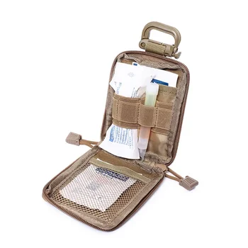 Охотничья Molle Тактическая поясная сумка для выживания EDC Сумка для кемпинга Кошелек Военные аптечки первой помощи Molle Медицинская сумка Аварийные комплекты
