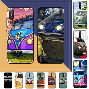 Мультяшный Автомобильный Чехол для телефона V-Volkswagen Для Redmi Note 4 X 5 A 6 7 8 Pro T 9 Pro 9S 10 Pro 11 Pro 11S 11Epro PocoM3pro