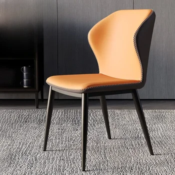 Кресла для отдыха Гостиная Скандинавский Индивидуальный Современный портативный стул для гостиной Дизайнер Sedie Cucina Мебель для дома MQ50KT