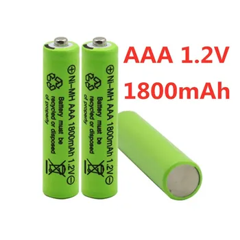 100% Nouveau AAA 1.2V 1800mah Ni - MH Batterie Rechargeable Pour Appareil Photo et Jouets