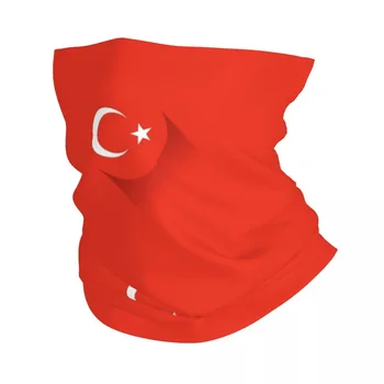 Флаг Турецкой Республики, Бандана, Гетры, шарф для лица с принтом, теплая маска для лица, велоспорт, унисекс, взрослый, всесезонный