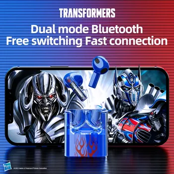 Наушники Transformers TF-T08 Bluetooth 5.3, наушники с шумоподавлением, звук HiFi, наушники-вкладыши с низкой задержкой, игровая музыкальная гарнитура
