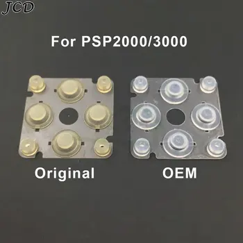 JCD для PSP 2000 3000 PSP2000 PSP3000 Оригинальная кнопка-ключ, замена токопроводящей резиновой прокладки, левая кнопка перекрестного направления