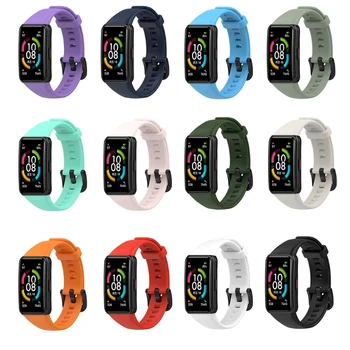 Сменный спортивный силиконовый ремешок для наручных часов Honor Band 6 Smart Watch Dropship