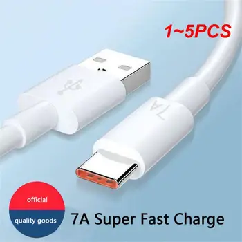 1 ~ 5ШТ 10A USB Type C Кабель Супер Быстрые Кабели для Быстрой Зарядки Poco USB-C Кабель Зарядного Устройства Кабель для Передачи данных