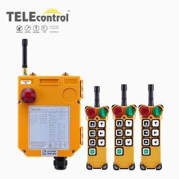 Первоначальная цена TELEcontrol UTING F24-6D Оптовые Продажи Промышленного Пульта Дистанционного Управления 6 Двухскоростных Кнопок ACDC18-440V Подъемный Кран Подъемник