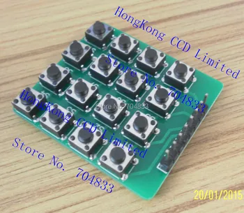 матричный клавиатурный модуль 4x4 4*4 матричный клавиатурный модуль микроконтроллер