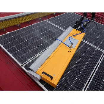 серия солнечных роботов-уборщиков с дистанционным управлением Солнечная автоматическая машина для уборки Литиевая батарея солнечная щетка для чистки