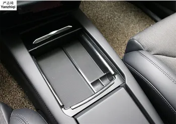 Для Tesla Model S Facelift 2017 2018 Автомобильный Подлокотник Коробка Центральный Вторичный Лоток Для Хранения Держатель Контейнера Органайзер Укладка Уборка