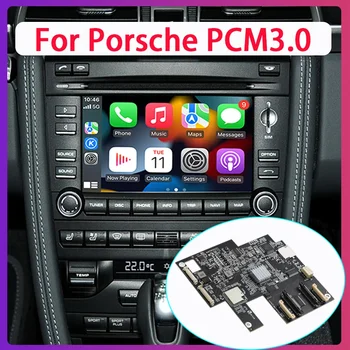 Беспроводной модуль Carplay для Porsche/Cayenne/Cayman/Boxster 911 PCM 3.0 Android Auto Box Multimedia