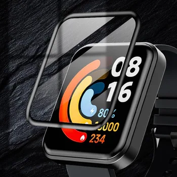 Защитная пленка с 3D изогнутым мягким краем, чехол для умных часов Xiaomi Redmi Watch/ Mi Watch Lite 2, протектор экрана, аксессуары POCO