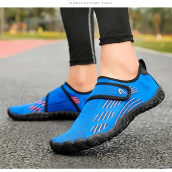 Новые мужские быстросохнущие болотные ботинки, дышащие для пеших прогулок, плавания против течения, Противоскользящие Виды спорта на открытом воздухе, Удобные пляжные кроссовки 40-46